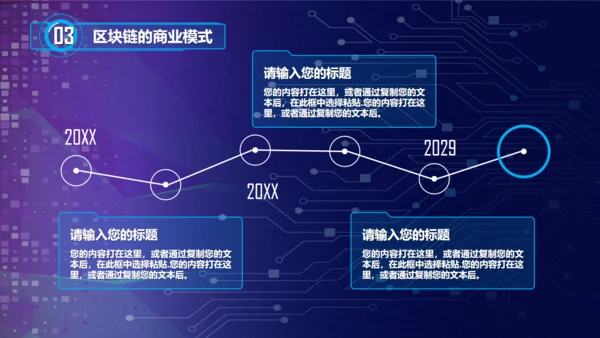 区块链NFT科技风汇报通用PPT模板