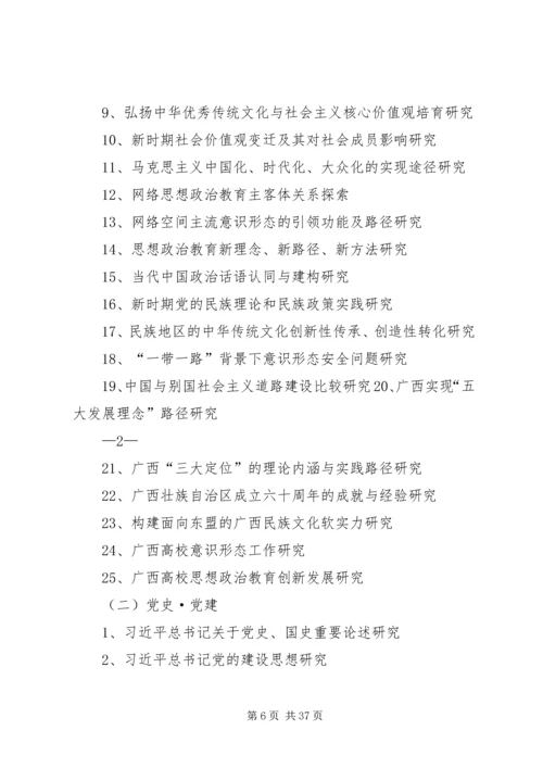 广西哲学社会科学规划课题指引 (5).docx