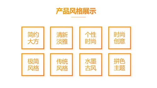 橙色大气企业宣传画册公司简介产品介绍PPT