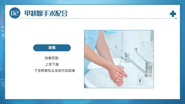 蓝色简约风医院医务工作者甲状腺手术配合及护理培训PPT课件
