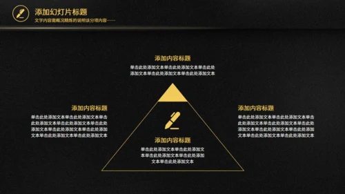 黑金大气金融学商务风专业毕业答辩通用PPT模板
