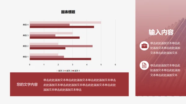 工作总结汇报红色简约风通用PPT模板