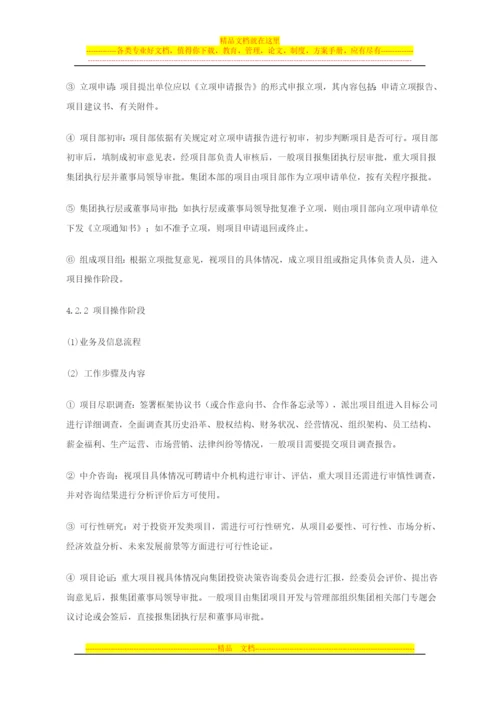 投资决策与项目管理体系概述.docx