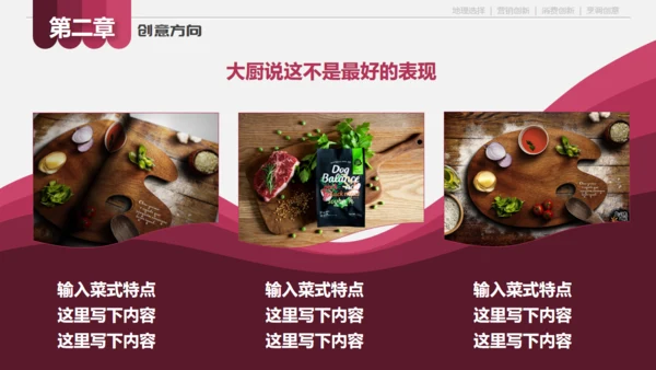 餐饮小店创业计划书通用PPT模板