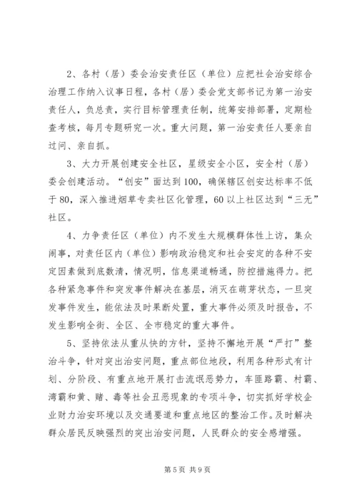 街道社会治安综合治理工作进村社区实施方案 (5).docx