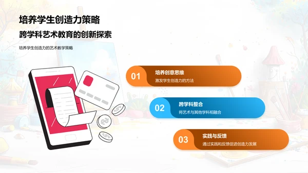 艺术教育历程解析PPT模板