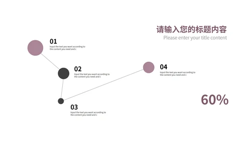 紫色小清新总结汇报PPT模板