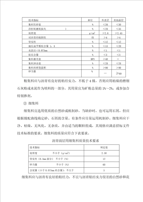 沥青混凝土面层施工方案