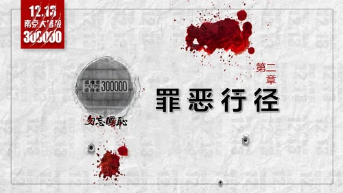 国家公祭日悼念活动PPT课件
