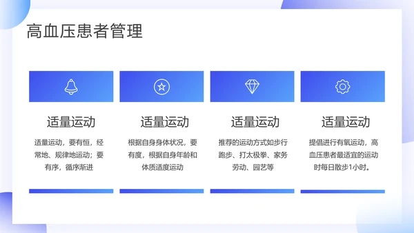 插画风预防高血压知识科普PPT模板