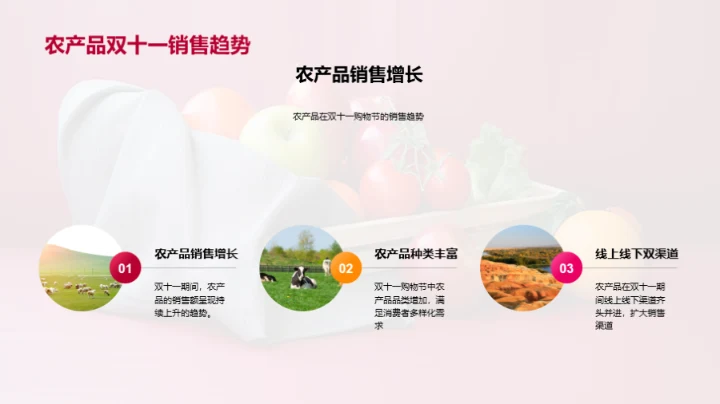 双十一 农产品新机遇