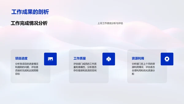 月度数据分析报告PPT模板