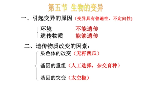 人教版生物八年级下册知识点总结