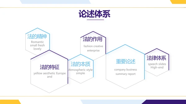 大气时尚法律律法工作总结汇报PPT