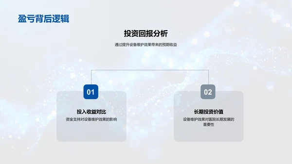 医疗设备维护月报PPT模板