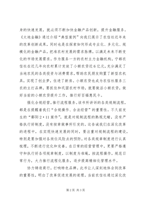 大地金融读后感.docx