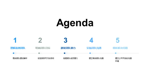 构建和管理高效团队