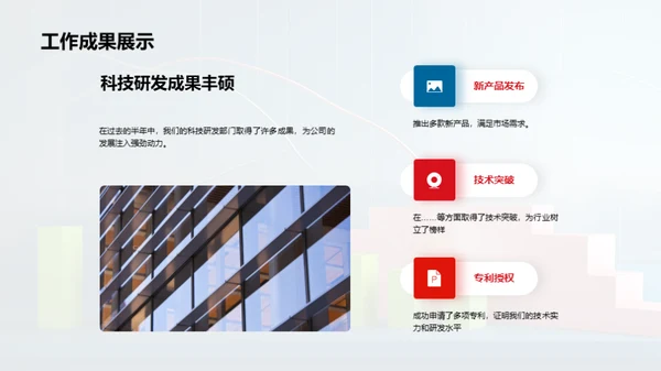 科技研发半年盘点