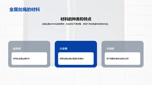 掌握金属丝绳秘籍