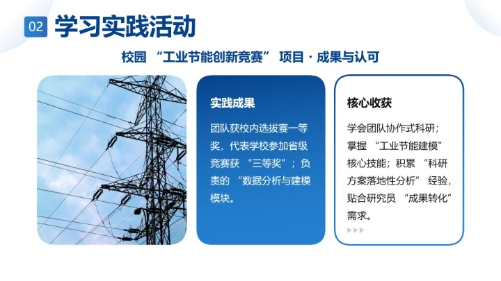 电气工程和自动化专业大学生职业生涯规划通用PPT模版