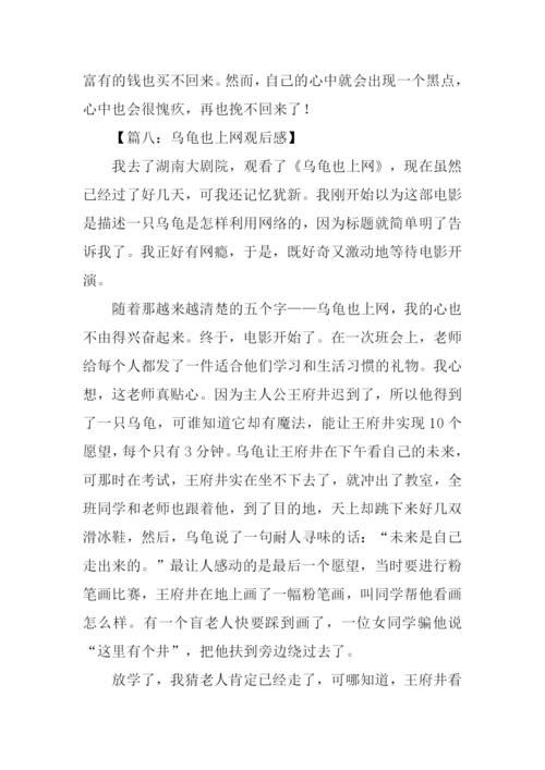 乌龟也上网观后感.docx