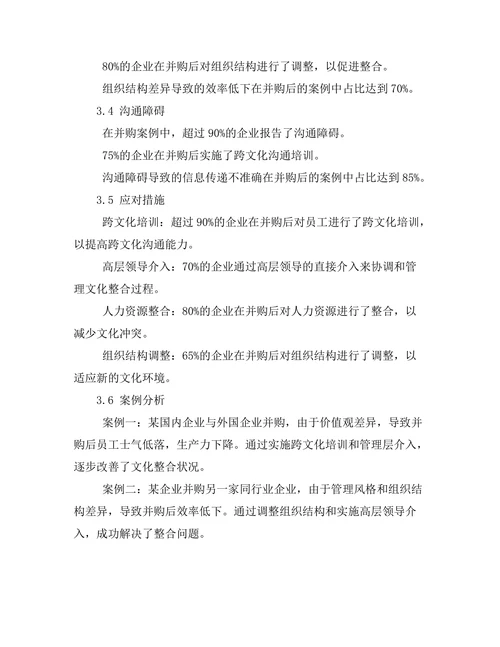 企业并购中的文化整合挑战