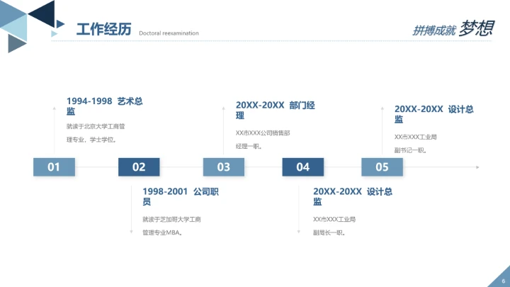 各大学通用博士研究生入学复试汇报PPT模版