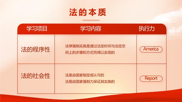 红色大气开展宪法宣传教育活动动态PPT模板