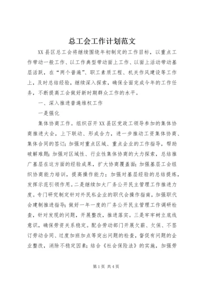 总工会工作计划范文 (2).docx