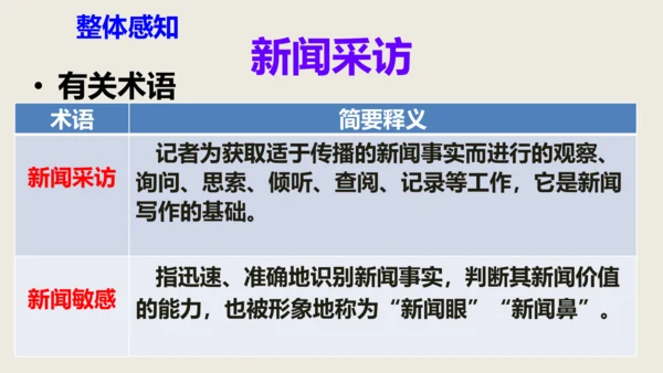 部编版八上语文第一单元作文训练——新闻采访与写作同步课件