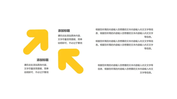 黄色简约风大数据PPT模板
