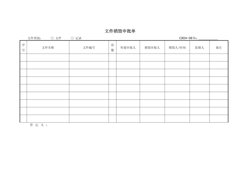 文件销毁申批单.docx