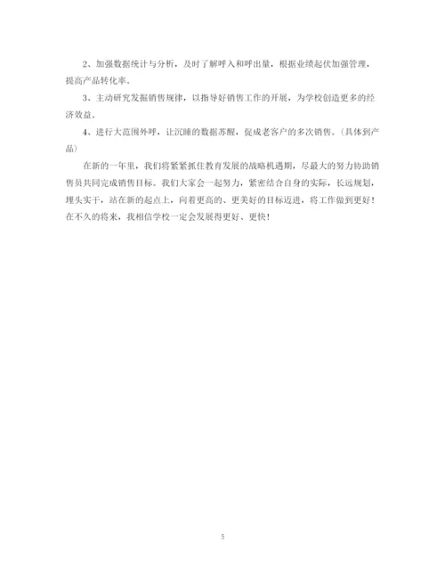 精编之手机销售工作计划范本.docx