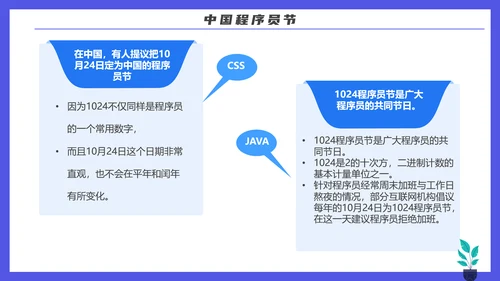 码农计算机专业程序员节PPT模板