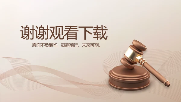 简约大气法律知识工作汇报动态PPT