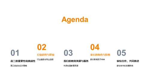 高三行业专业指导