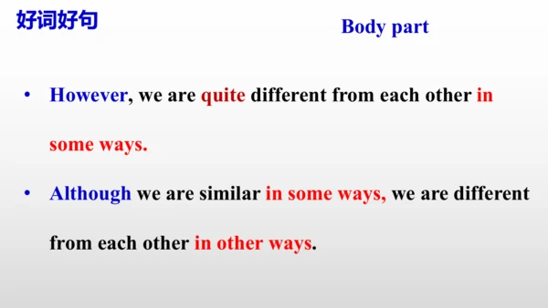 Unit 3 I'm more outgoing than my sister.写作教学课件【人教（