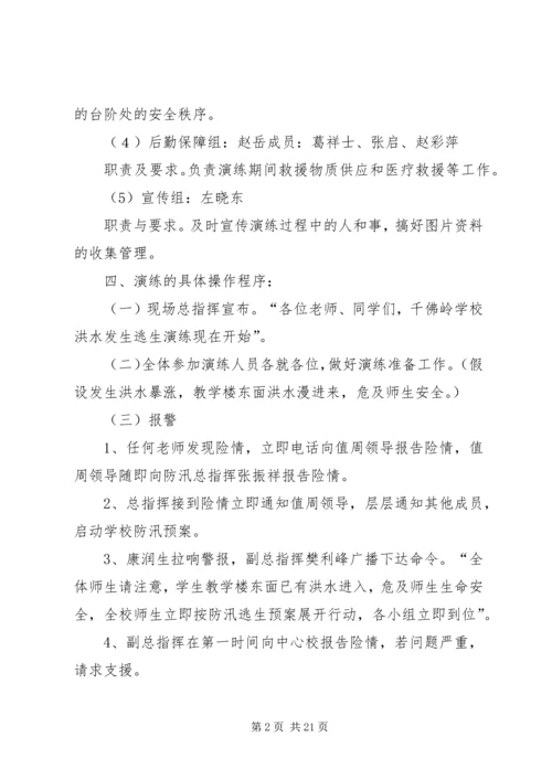 防洪地质灾害演练方案4.docx