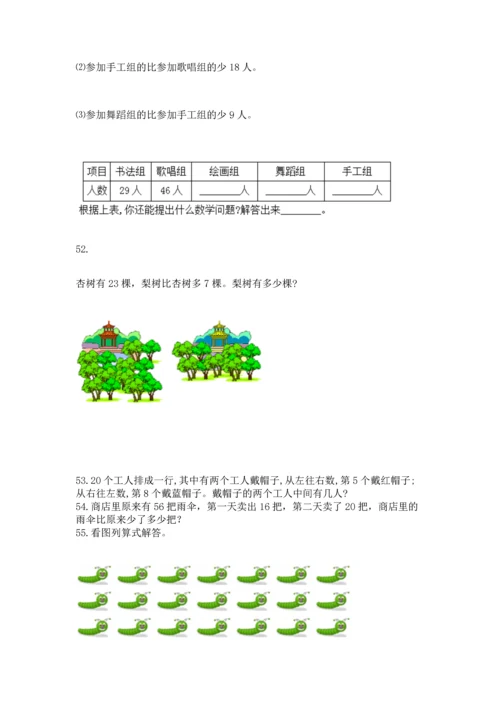 小学二年级上册数学应用题100道附参考答案（夺分金卷）.docx
