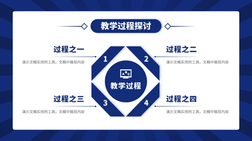 蓝紫色高端教育课件教学说课开学公开课微课比赛讲课大赛汇报述职PPT模板