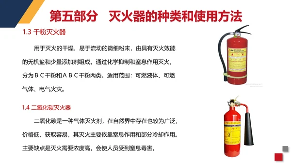 火警119商场超市消防安全知识培训PP模板