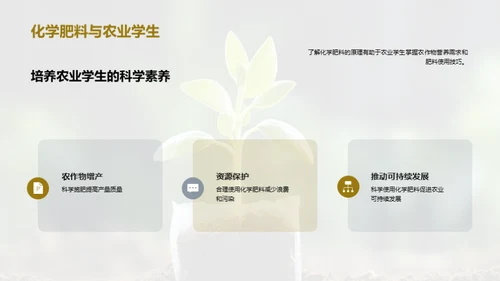 化学肥料的原理与应用