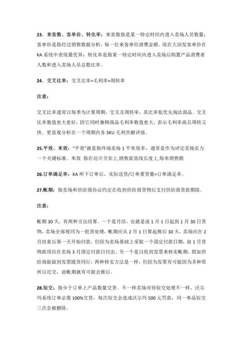 KA卖场实战操作培训基础手册.docx