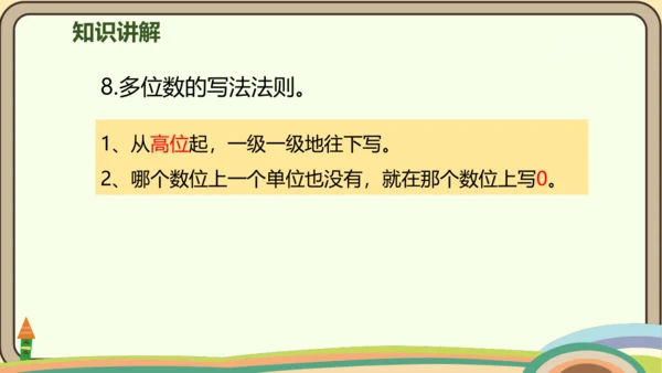 人教版数学四年级上册1.11 整理和复习课件(共27张PPT)