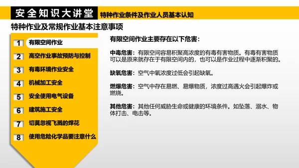 特种作业人员基本认知PPT模板
