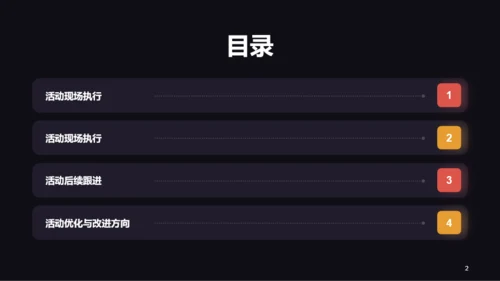 黑色商务平安夜活动总结复盘PPT模板