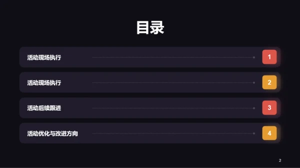 黑色商务平安夜活动总结复盘PPT模板