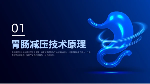 简约风商务风胃肠减压的护理医学护士培训PPT课件护理查房