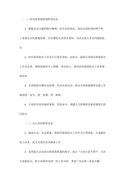 防汛排涝抗灾应急处置方案.docx