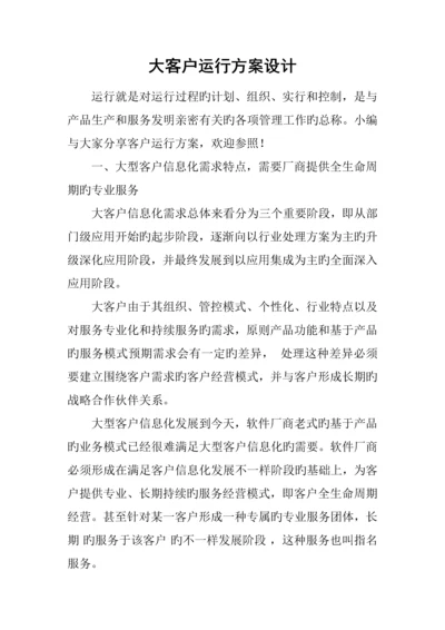 大客户运营方案设计.docx